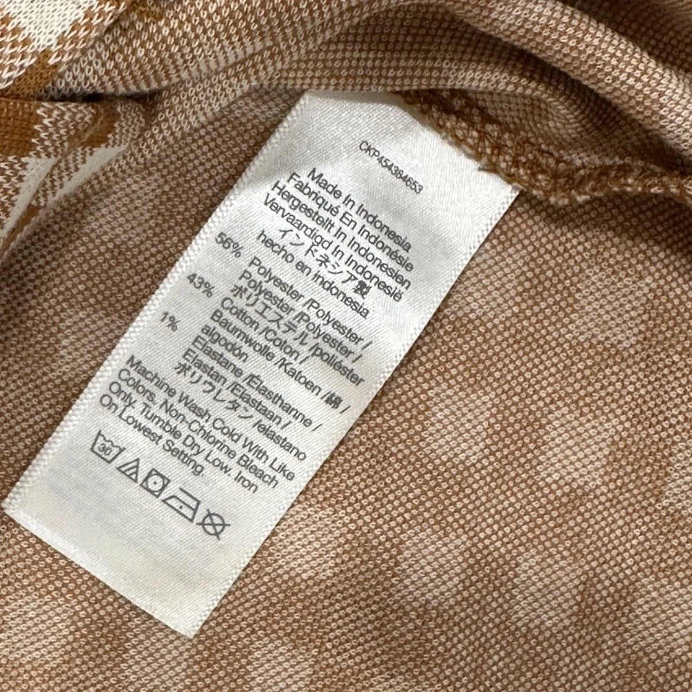 Madewell Gingham Puff Sleeve Button Front Top – XS - Picture 7 of 10